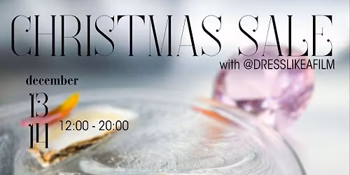 Dresslikeafilm Christmas Sale