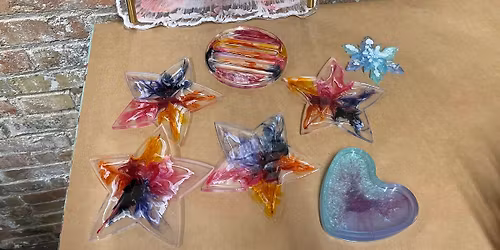 Resin Coaster Set or Tray Workshop