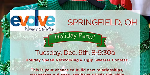 Evolve Springfield Holiday Speed Networking