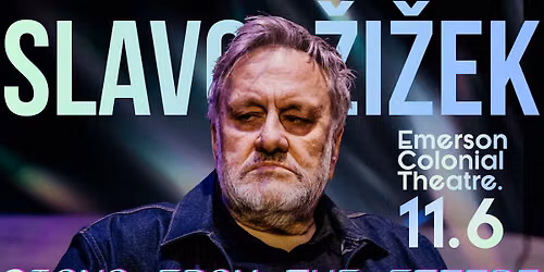 In Conversation with Slavoj Zizek at Lisner Auditorium