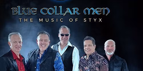 Panorama with Blue Collar Men