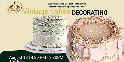 Get Creative at Our Cake Decorating Workshop - August 18