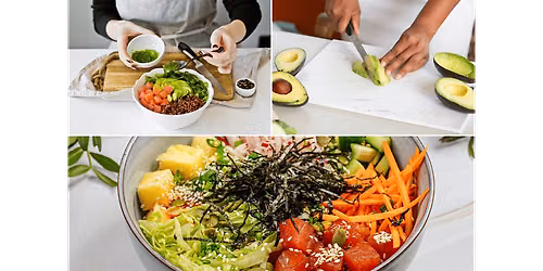 Make a Fresh Poke Bowl With Chef Antonio - Sushi Making Cooking Class in Houston | Classpop!\u2122