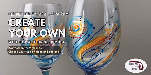 Painting on wine glasses\/beer mugs