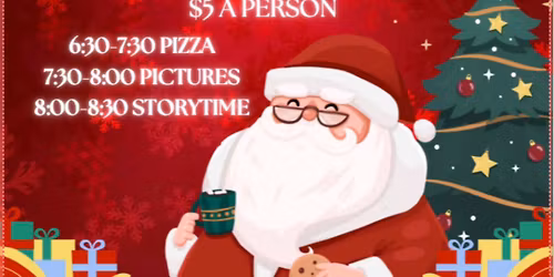 Pizza with Santa \ud83c\udf85