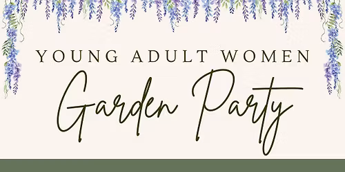 Young Adult Women Garden Party