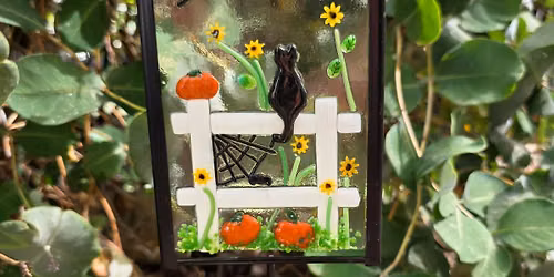 Fused Glass Autumn Plant Stake Class