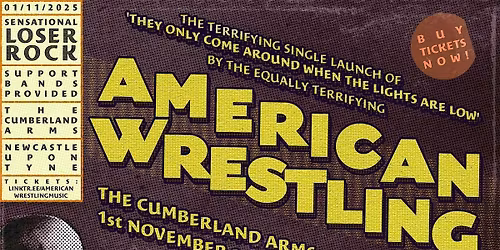 American Wrestling - SINGLE LAUNCH PARTY