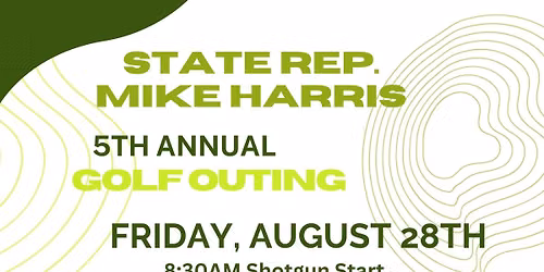 State Rep Mike Harris 5th Annual Golf Outing