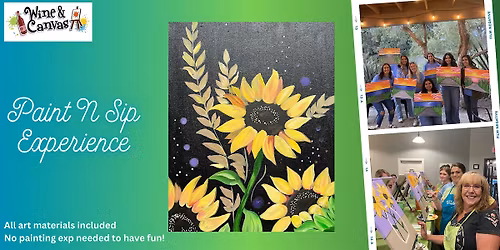 Fort Myers Paint and Sip - Shining Sunflowers