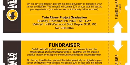 Buffalo Wild Wings Fundraiser