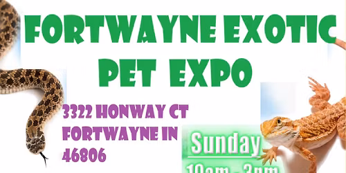 Fort Wayne Reptile expo
