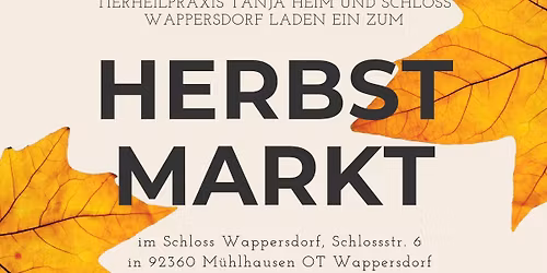 Herbstmarkt im Schloss