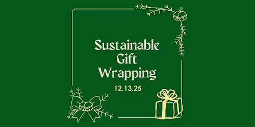 Sustainable Gift Wrapping