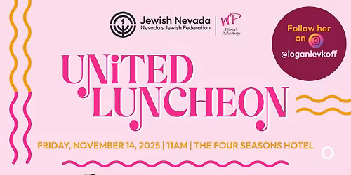 United Luncheon with Dr. Logan Levkoff