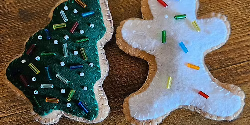 Community Art Day: DIY Felt Holiday Cookie Ornaments