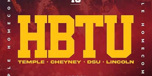 Official HBTU Temple & DSU Homecoming Party