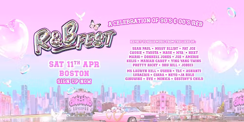 R&B Fest Is Coming To Boston!