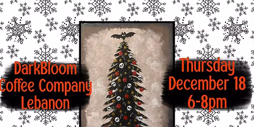 Paint & Sip at DarkBloom Coffee Company in Lebanon