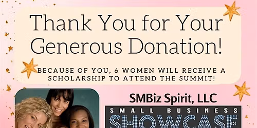 WES 2025 VIP SmSpirit, LLC  Trailblazer Ticket