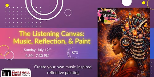 The Listening Canvas: Music, Reflection & Paint