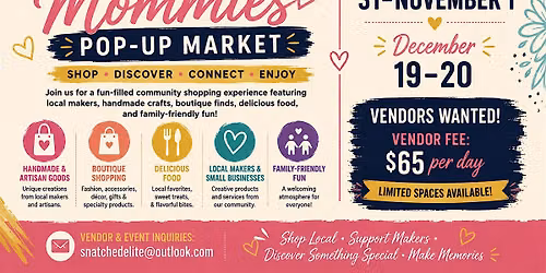 THE ELKHART MOMMIES POP-UP MARKET
