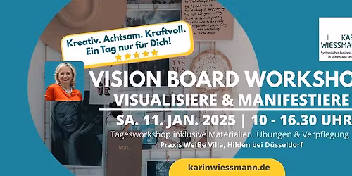 VISION BOARD WORKSHOP - VISUALISIERE & MANIFESTIERE I Hilden bei D\u00fcsseldorf