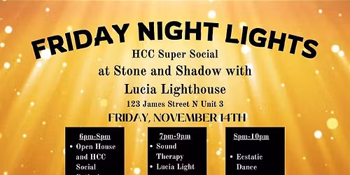 Friday Night Lights  HCC Super Social