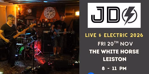 JDS Electric live @The White Horse Leiston