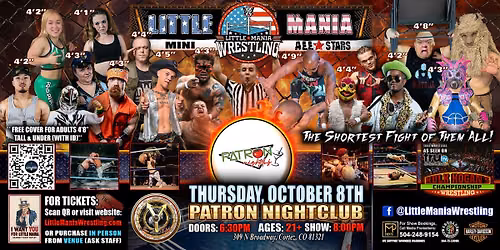Delta, CO - Little Mania Mini Wrestling @ The Grand View Event Center