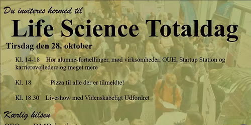 Life Science Totaldag
