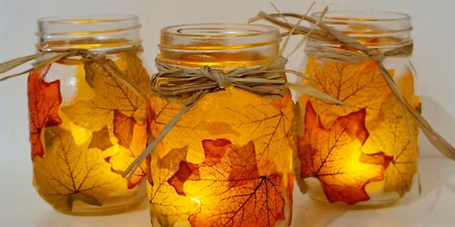 Art in the Park - Fall Luminary Jars (62+)