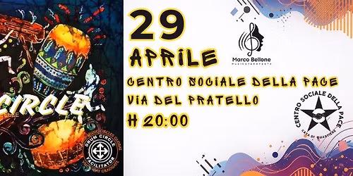 DRUM CIRCLE AL CENTRO SOCIALE DELLA PACE