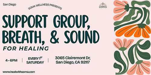 Support Group, Breath, & Sound - San Diego