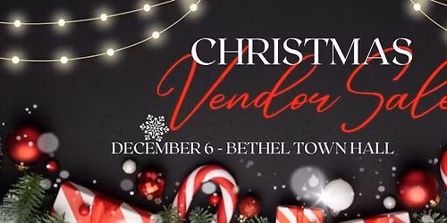 Craft\/Vendor Sale Fundraiser