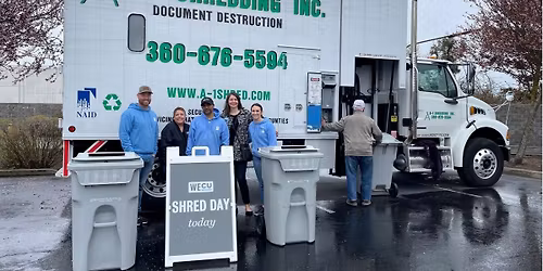 WECU Shred Day in Bellingham