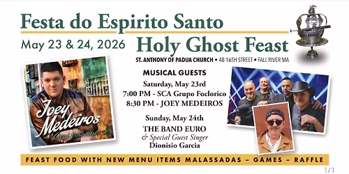 Holy Ghost Feast Weekend