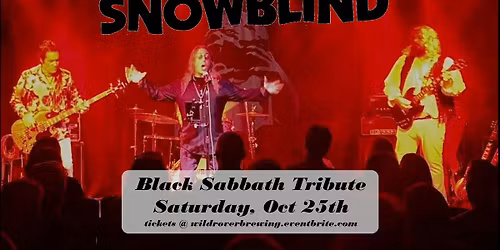 Snowblind - Black Sabbath Tribute