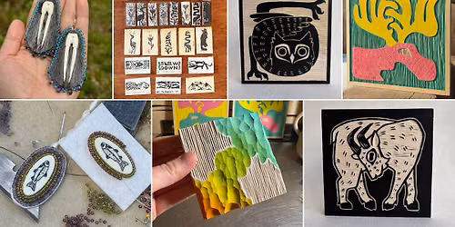 Artist Pop-Up! Tautuk & Jade's Print Shop