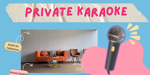 Private Karaoke Booth - Korean style