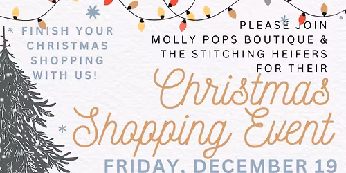 Christmas Shopping Event 