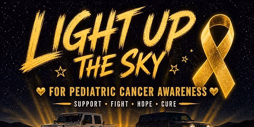 Light Up The Sky for Pediatric Cancer Awareness OVJC Cares