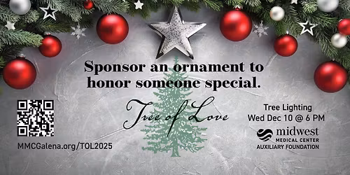 Midwest Auxiliary Tree of Love Campaign & Tree Lighting
