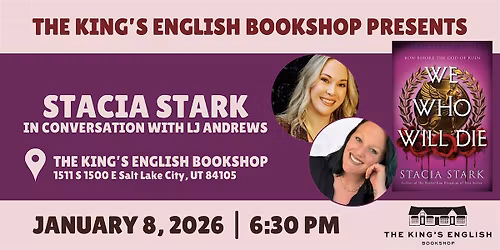 Stacia Stark | We Who Will Die