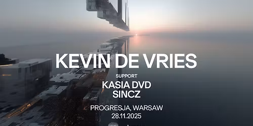 ARK: Kevin de Vries \/ 28.11 \/ Progresja, Warszawa