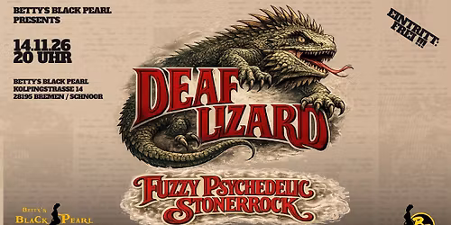 DEAF LIZARD - Fuzzy Psychedelic Stoner Rock