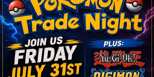 Pok\u00e9mon Trade Day.....At Night!