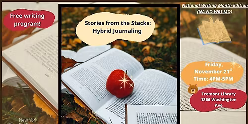 Stories from the Stacks: NaNoWriMo Edition(Hybrid Journaling)