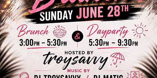 Rnb Brunch \/ Dayparty \u2600\ufe0f (Dav\u2019s)