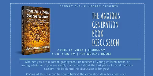The Anxious Generation Book Discussion